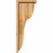 Ekena Millwork Carmel Rough Sawn Corbel w/Backplate, Western Red Cedar, 8"W x 10"D x 26"H COR08X10X26CAR01RWR - alternate 2